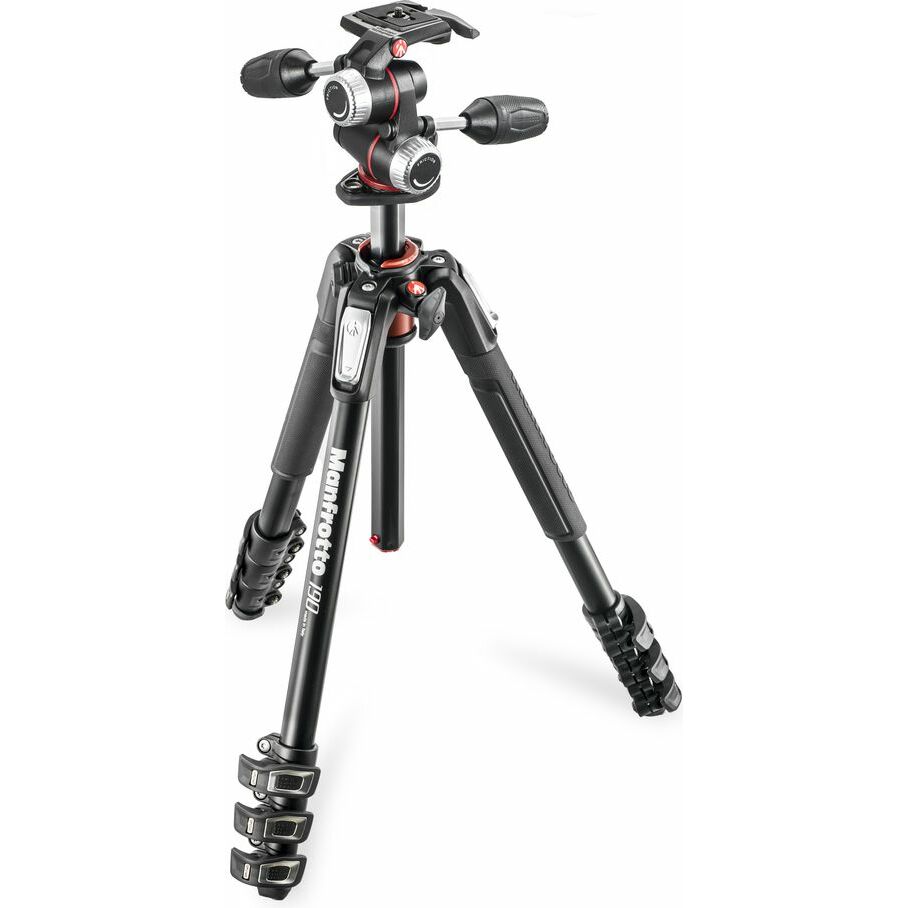 Stativs Manfrotto 190 (MK190XPRO3-3W) | MK190XPRO3-3W