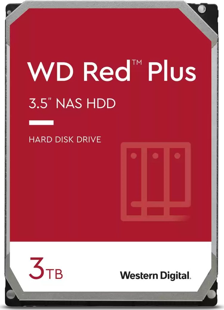 Servera disks WD Red Plus 3TB