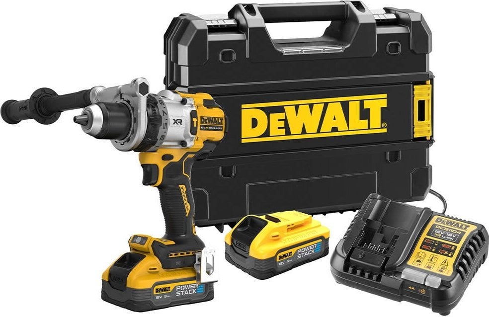 Urbjmašīna-skrūvgriezis Dewalt DCD1007H2T 18 V 2