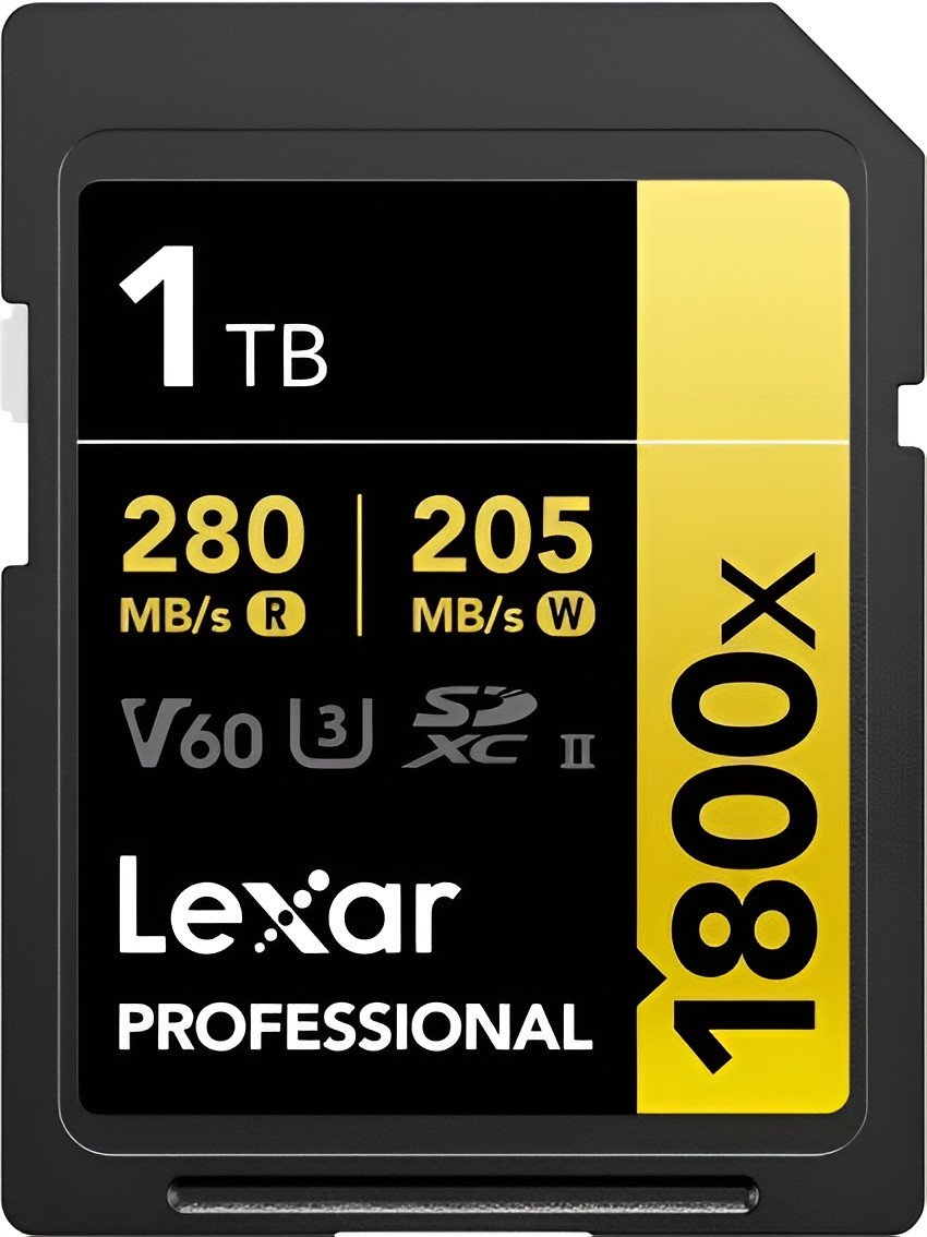Atmiņas karte Lexar Professional 1800x SDXC