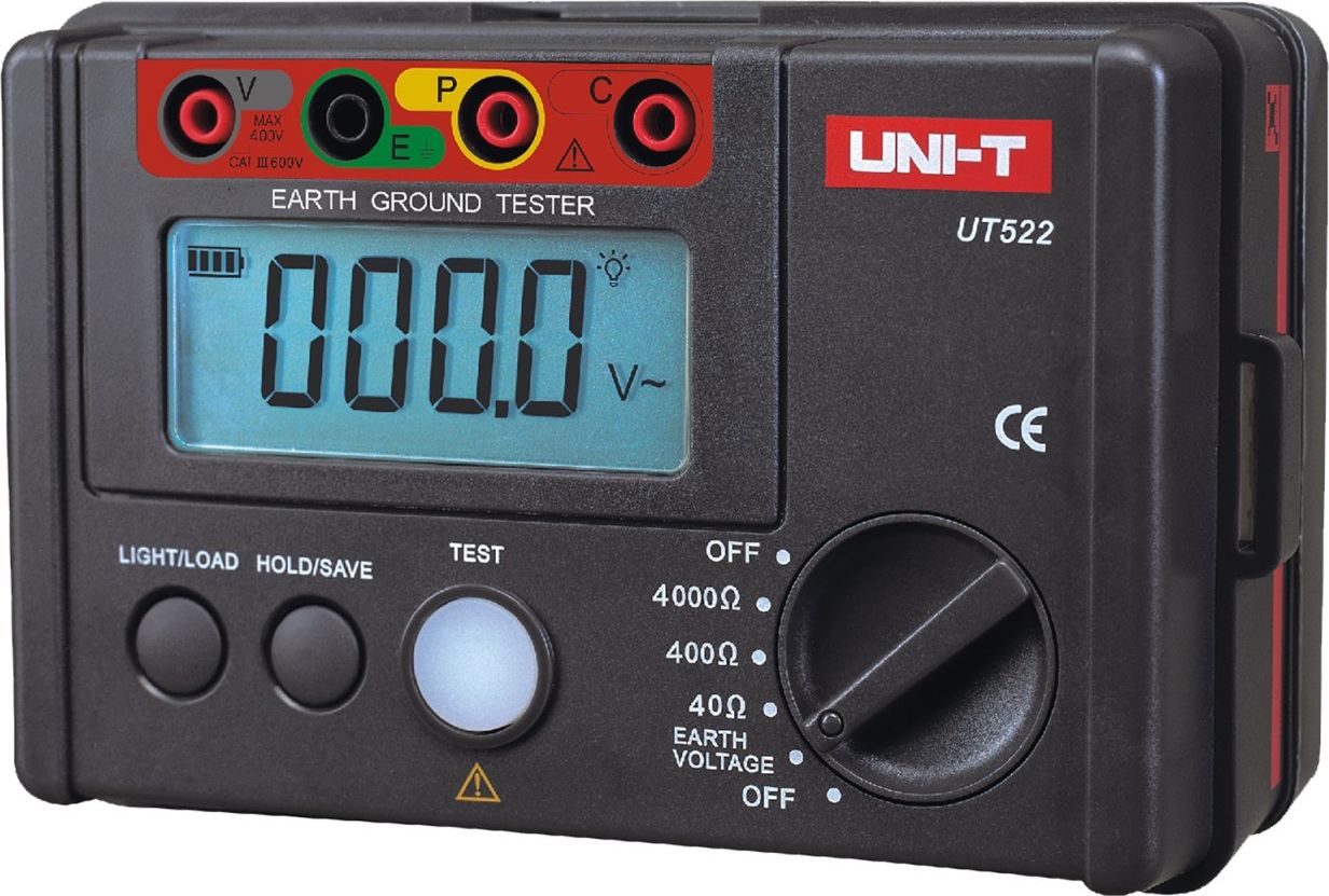 Uni-T Zemes pretestības mērītājs modelis UT522