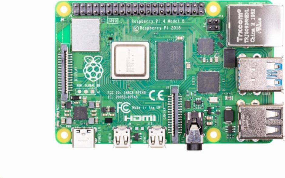 Raspberry Pi 4 model B procesors