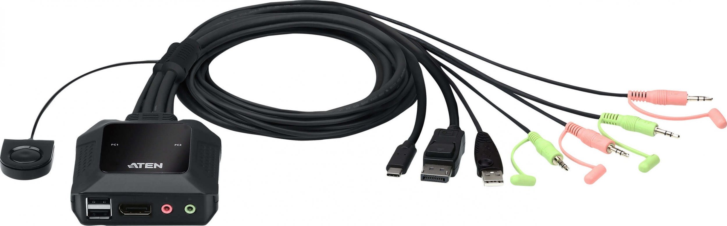 Pārslēdzējs Aten ATEN CS52DP 2-Portu USB-C