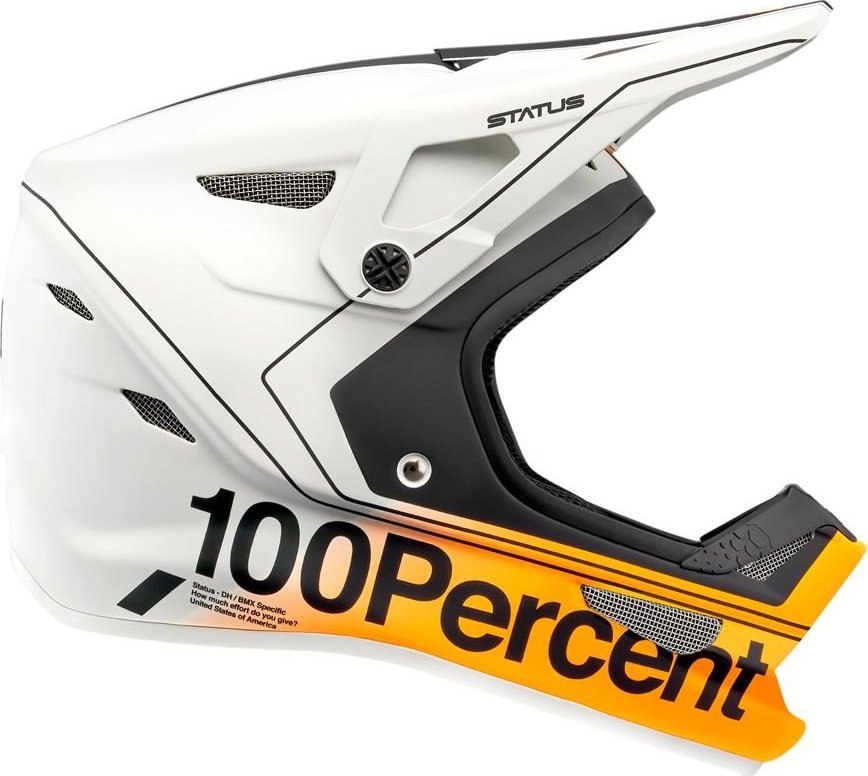 100% Kask pilnsejas ķivere 100% STATUS