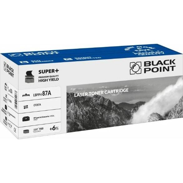 Toner Black Point LBPPH87A Black Nomaiņa
