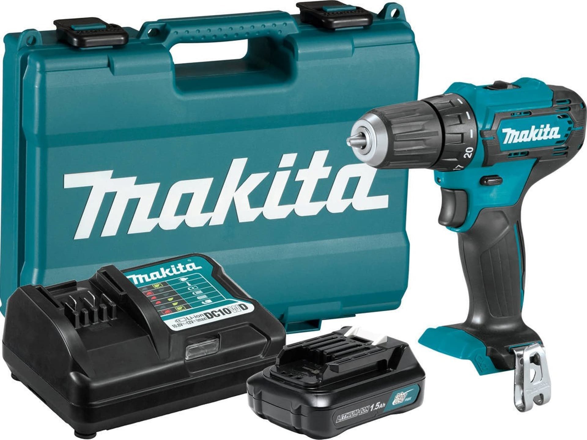 Urbjmašīna-skrūvgriezis Makita DF333DWY 12 V 1