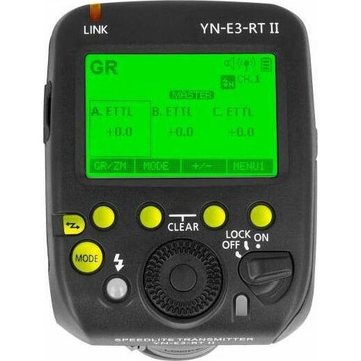 Bezvadu kontrolieris Yongnuo YN-E3-RT II Canon