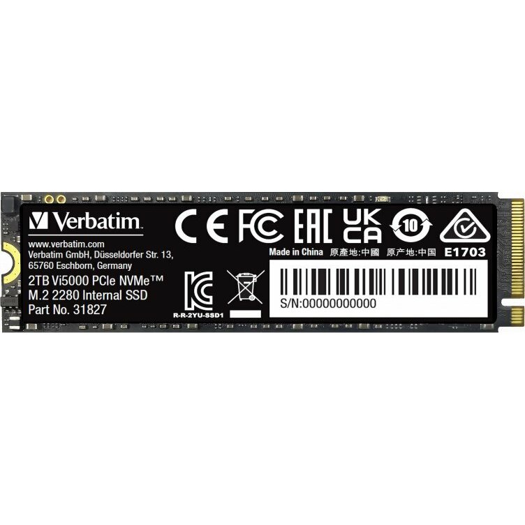 SSD disks Verbatim Vi5000 2TB M