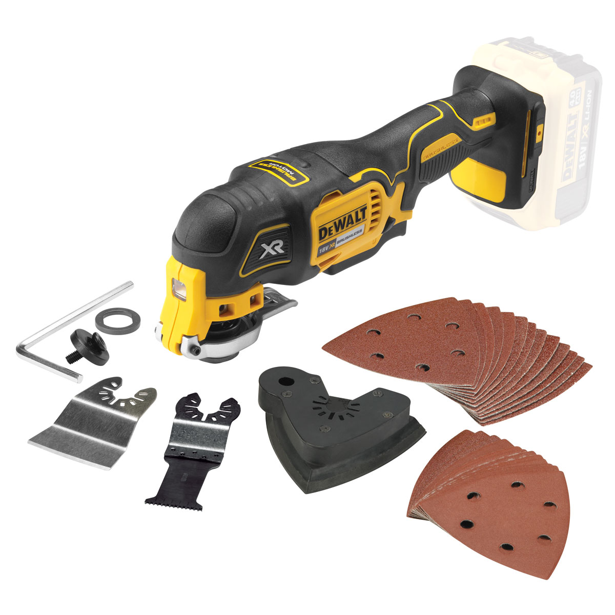 Dewalt Daudzfunkcionālais instruments DCS355N 18V |