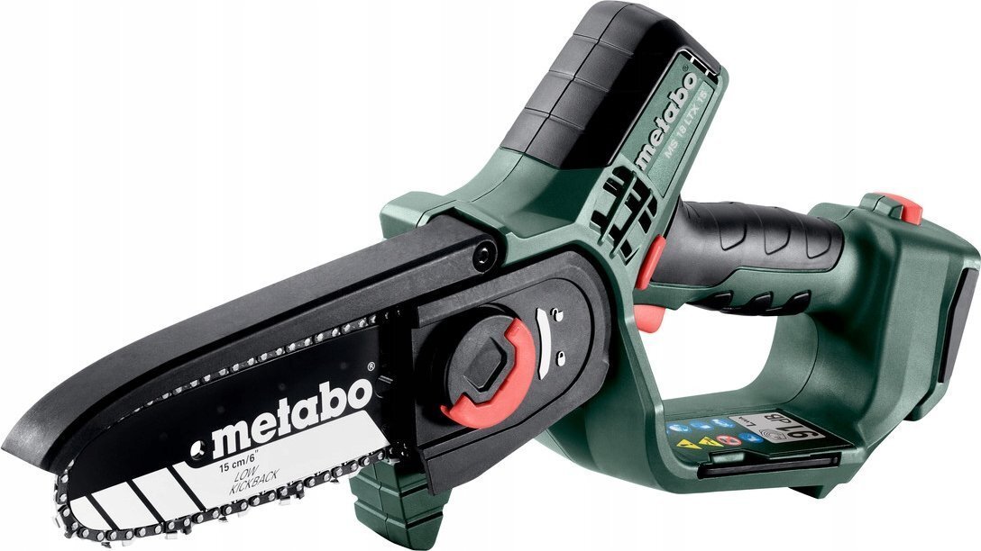 Akumulatora ķēdes zāģis Metabo 15CM MS