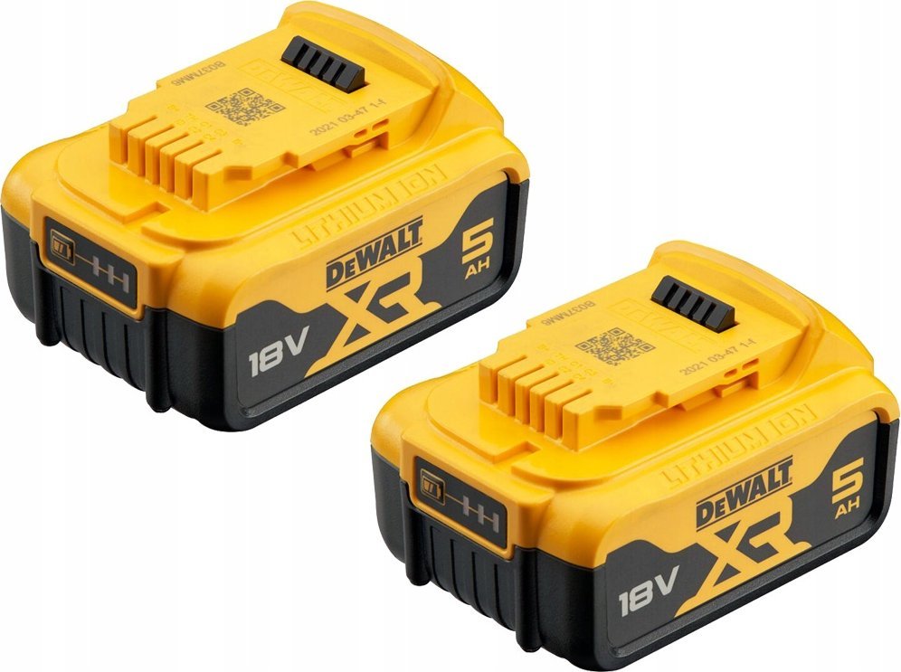 DeWalt DeWalt DCB184P2-XJ 18V 5Ah akumulatoru