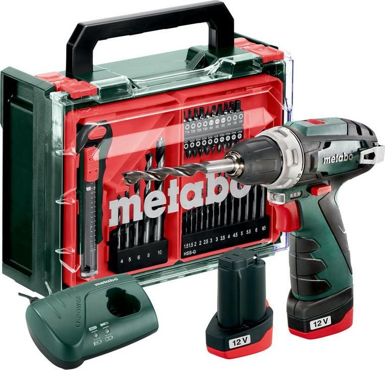 Urbjmašīna-skrūvgriezis Metabo METABO BS BASIC SET