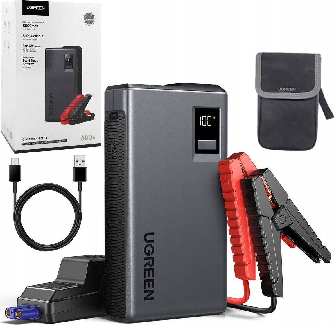 Palaišanas ierīce / Jump starter UGREEN