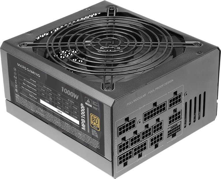 Barošanas bloks Mars Gaming MPB1000P 1000W