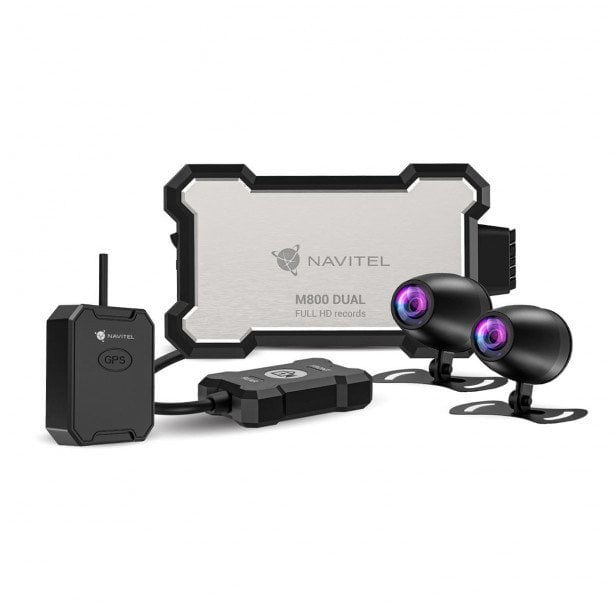 Motocikla video reģistrators NAVITEL M800 DUAL
