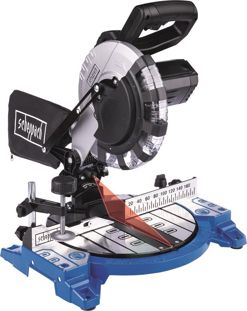 Leņķa zāģis Scheppach HM210L bez padeves