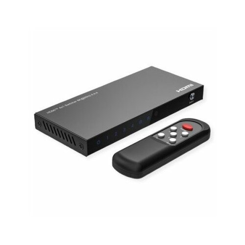HDMI pārslēdzējs ROLINE, 4x1, 8K60Hz, ar