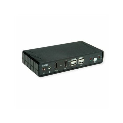 ROLINE Divgalvu KVM pārslēdzējs HDMI 4K@60Hz