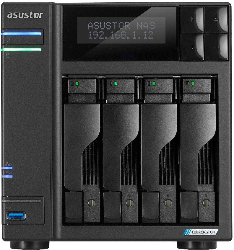 Failu serveris Asustor LOCKERSTOR 4 AS6704T