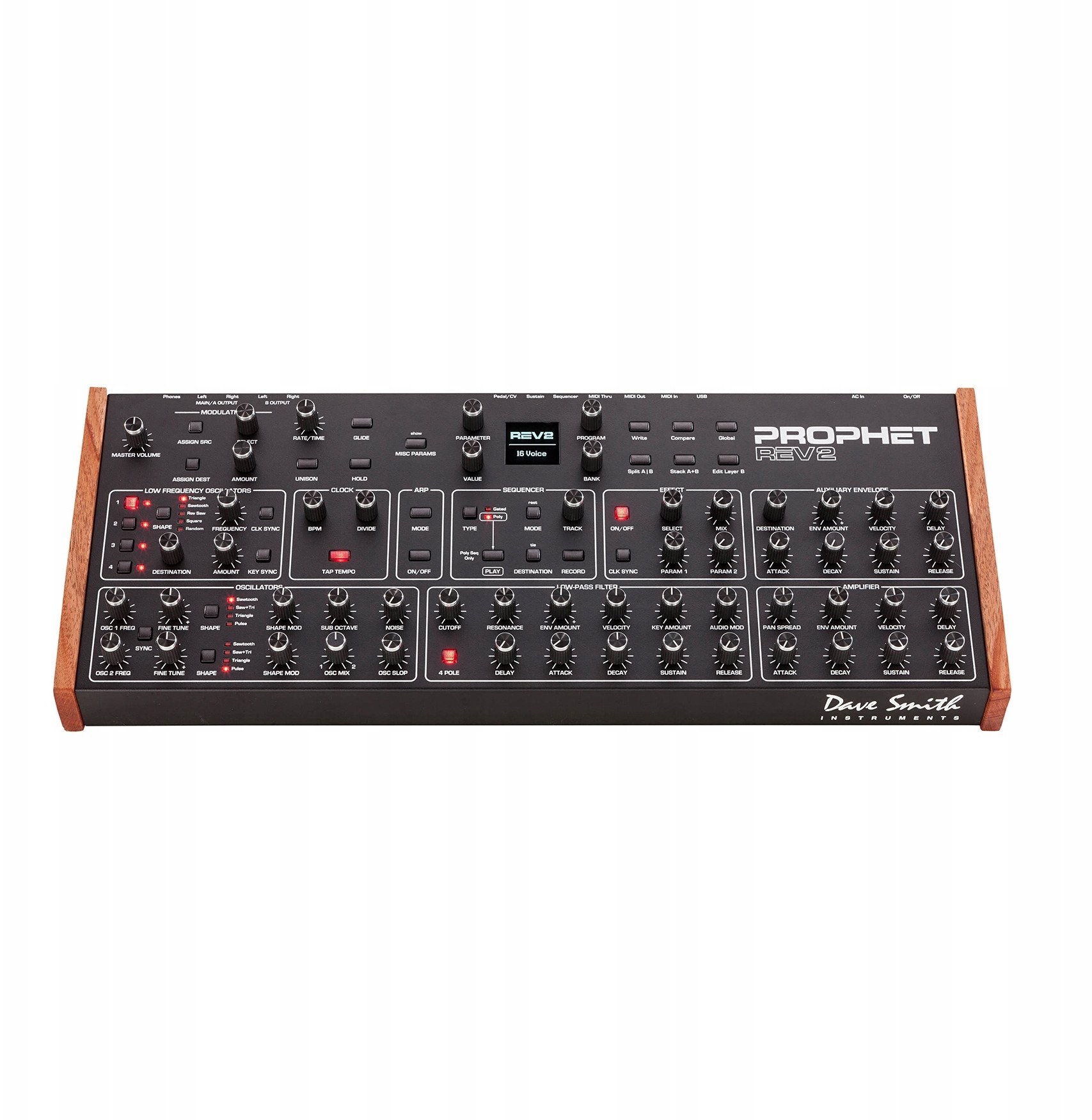 Sequential Prophet Rev2 galda sintezators ar