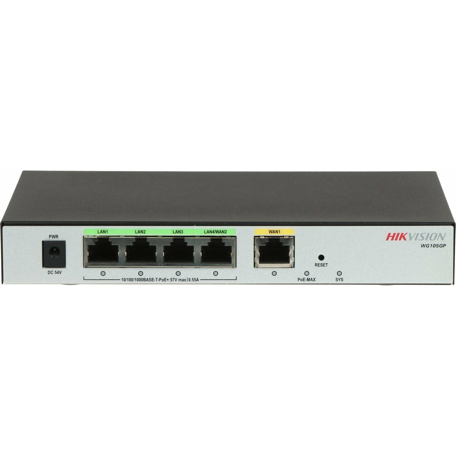 Maršrutētājs DS-3WG105GP-SI 4 PoE Hikvision |