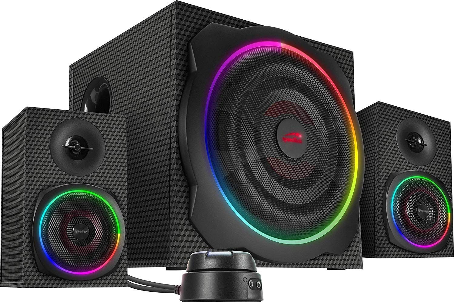 Datora skaļruņi Speedlink Gravity Carbon RGB