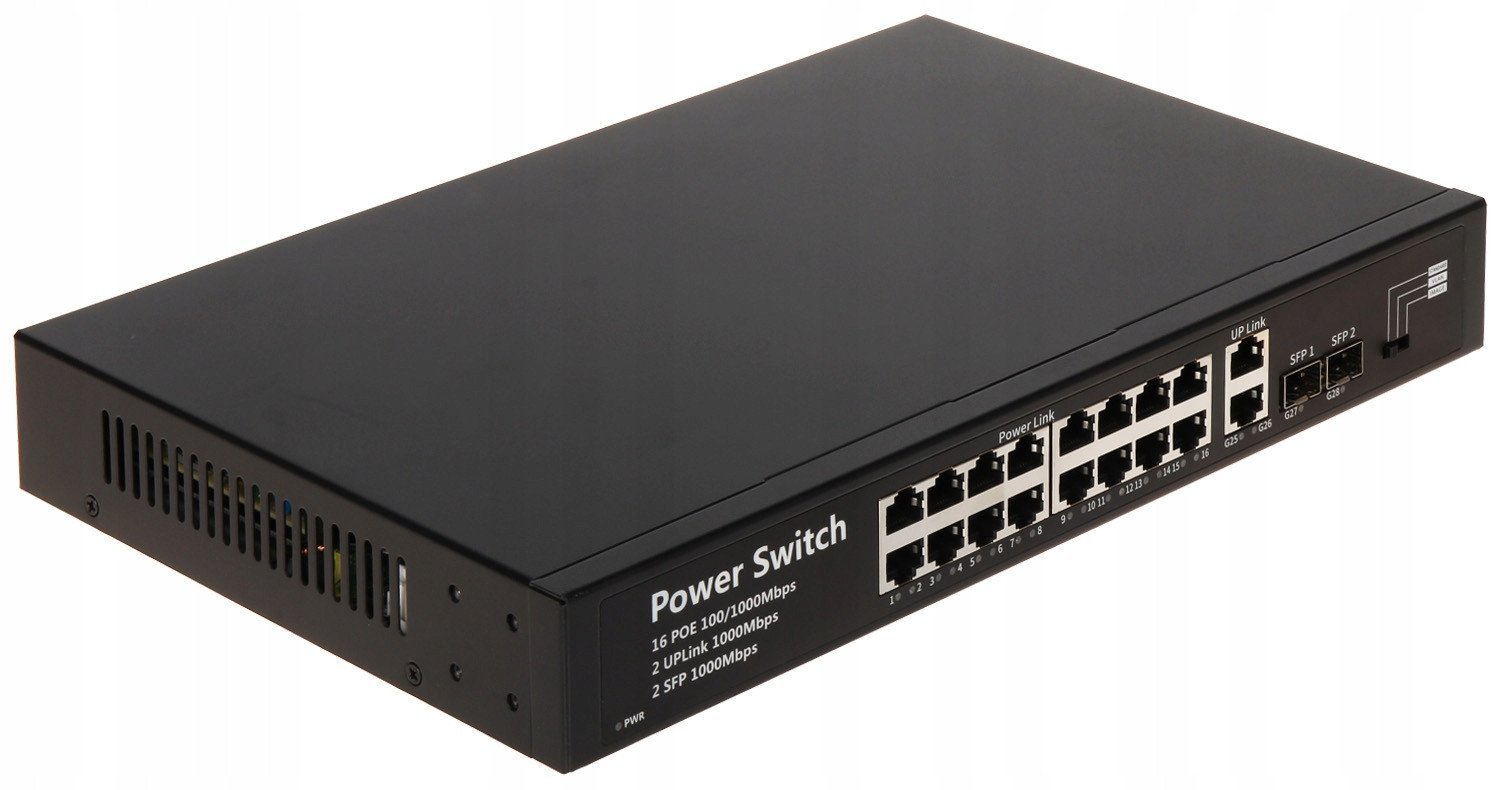 Delta SWITCH POE GTX-C1-18-16G2SFP/X 16 PORTU