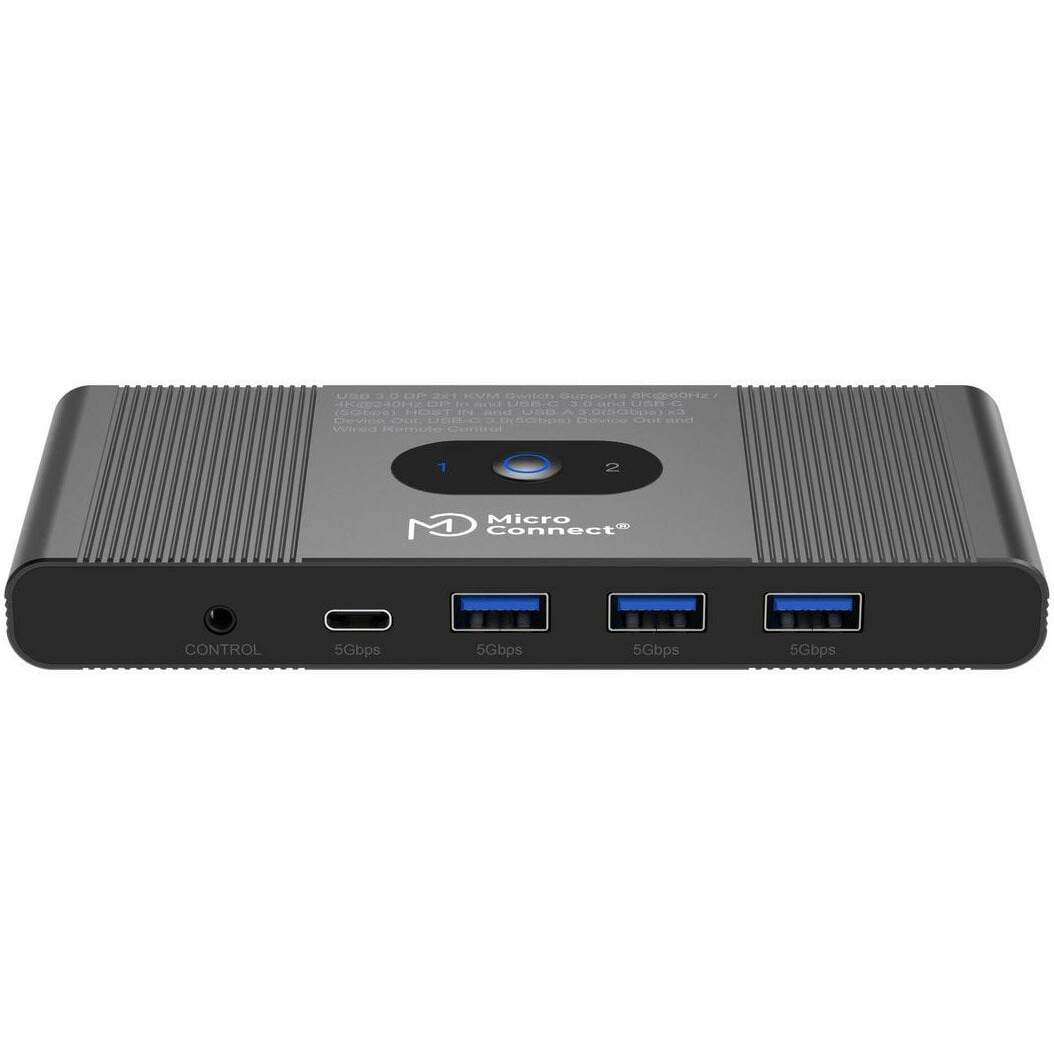 Pārslēdzējs MicroConnect Displayport un USB-C KVM