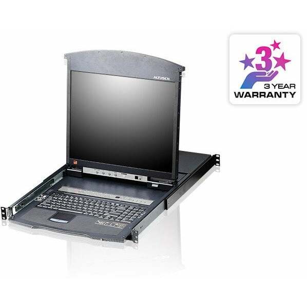 KVM konsoles pārslēdzējs ATEN KL1516AM, TFT