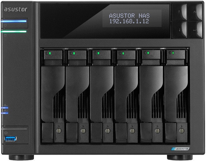 Failu serveris Asustor LOCKERSTOR 6 AS6706T