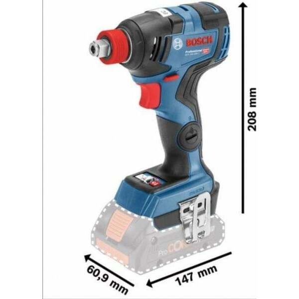 Leņķa skrūvgriezis Bosch GDX 18V-200 C