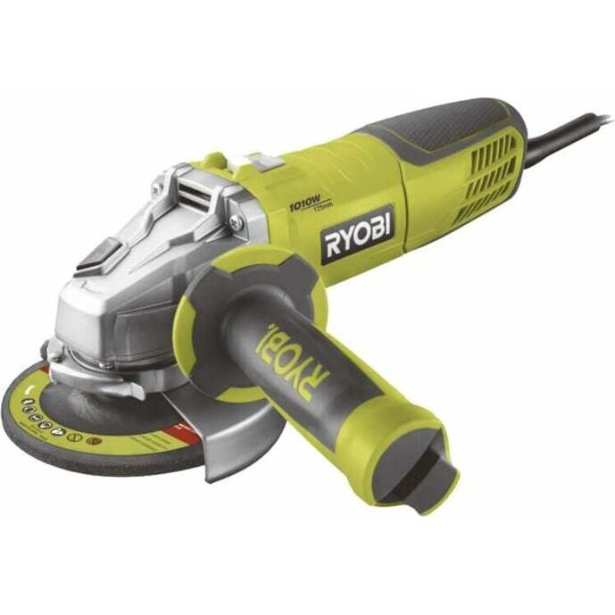 Leņķa slīpmašīna Ryobi 1010W, disks 125
