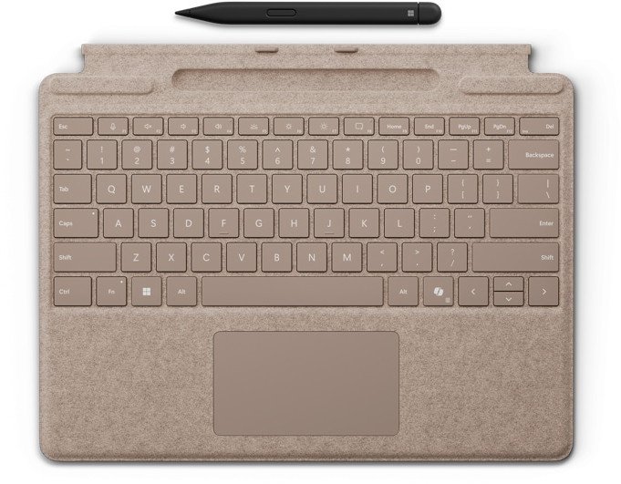 Microsoft - Tastatūra ar skārienpaliktni, paātrinājuma
