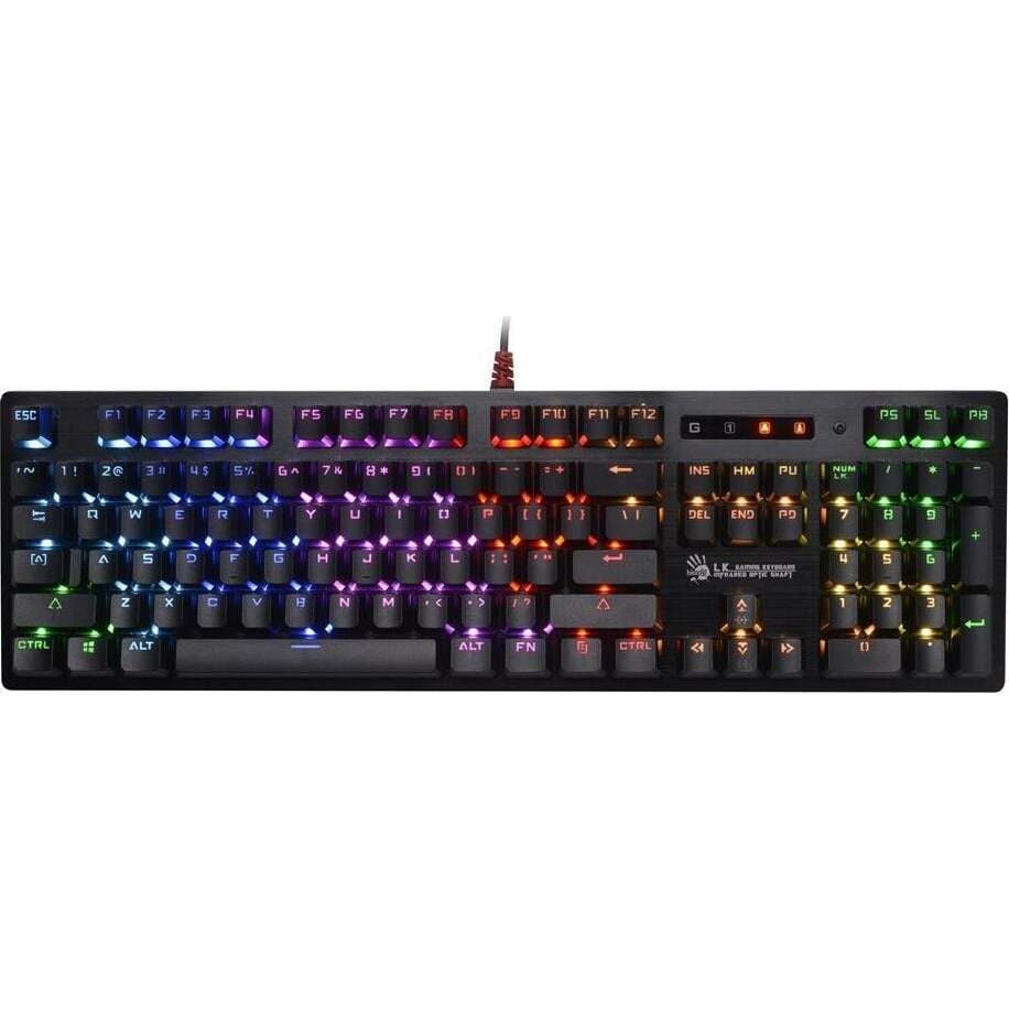 Klaviatūra A4Tech B820R RGB (A4TKLA45994) |