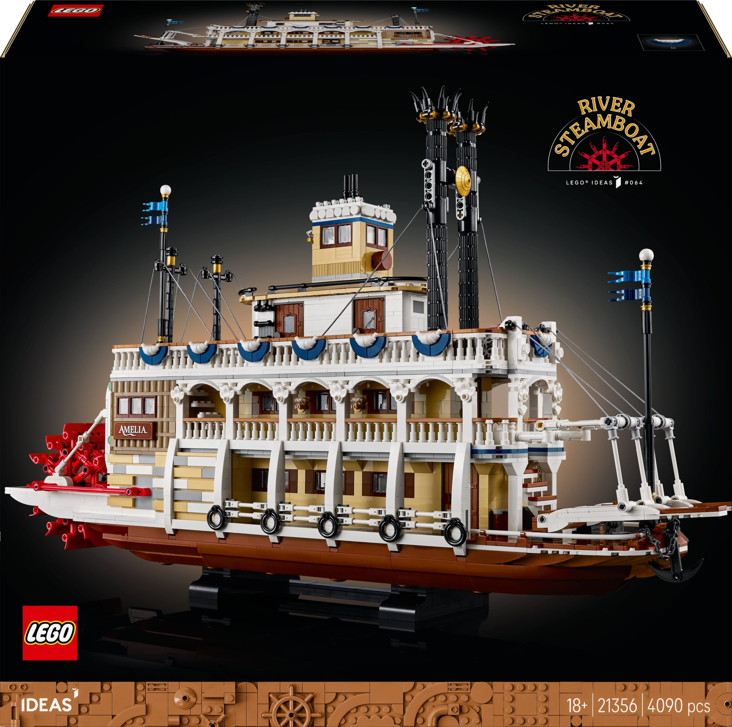 LEGO Ideas Tvaiko kuģis (21356) |