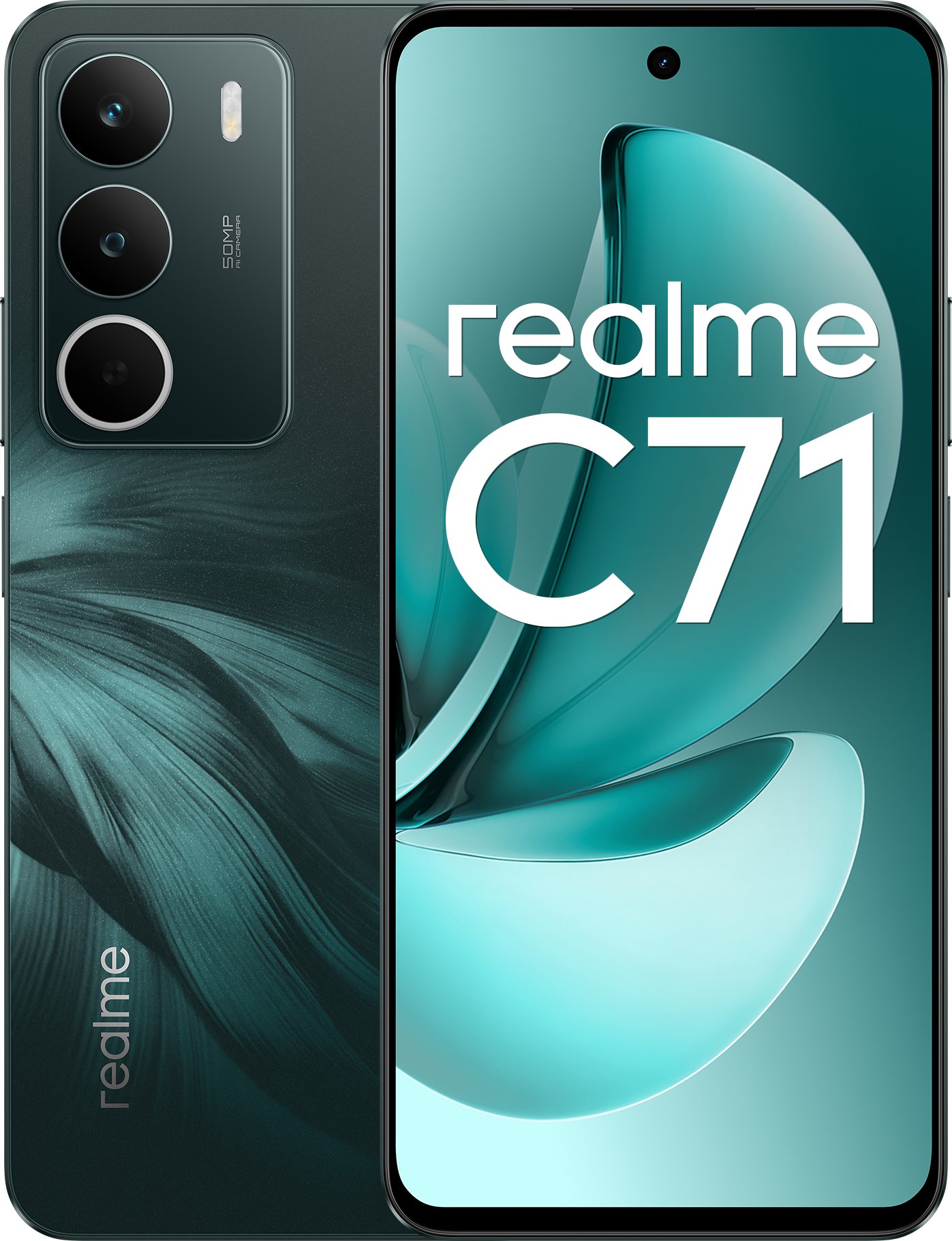 Viedtālrunis realme C71 8/256GB Green |