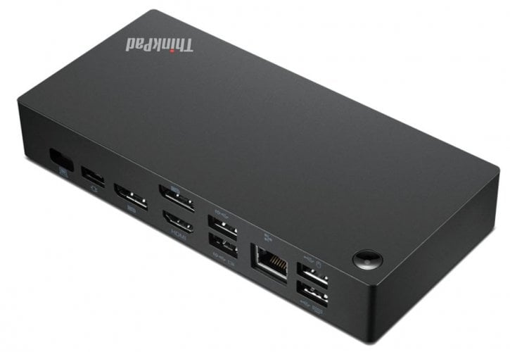 Lenovo ThinkPad universāls USB-C dokstacija/replikators (40AY0090MX)