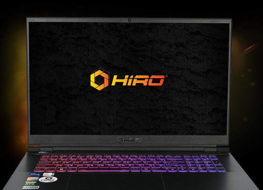 HIRO Y750 17,3`` Spēļu portatīvais