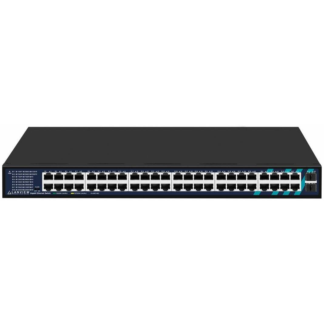 Lanview Nemanāžēts 48 portu RJ45 ar