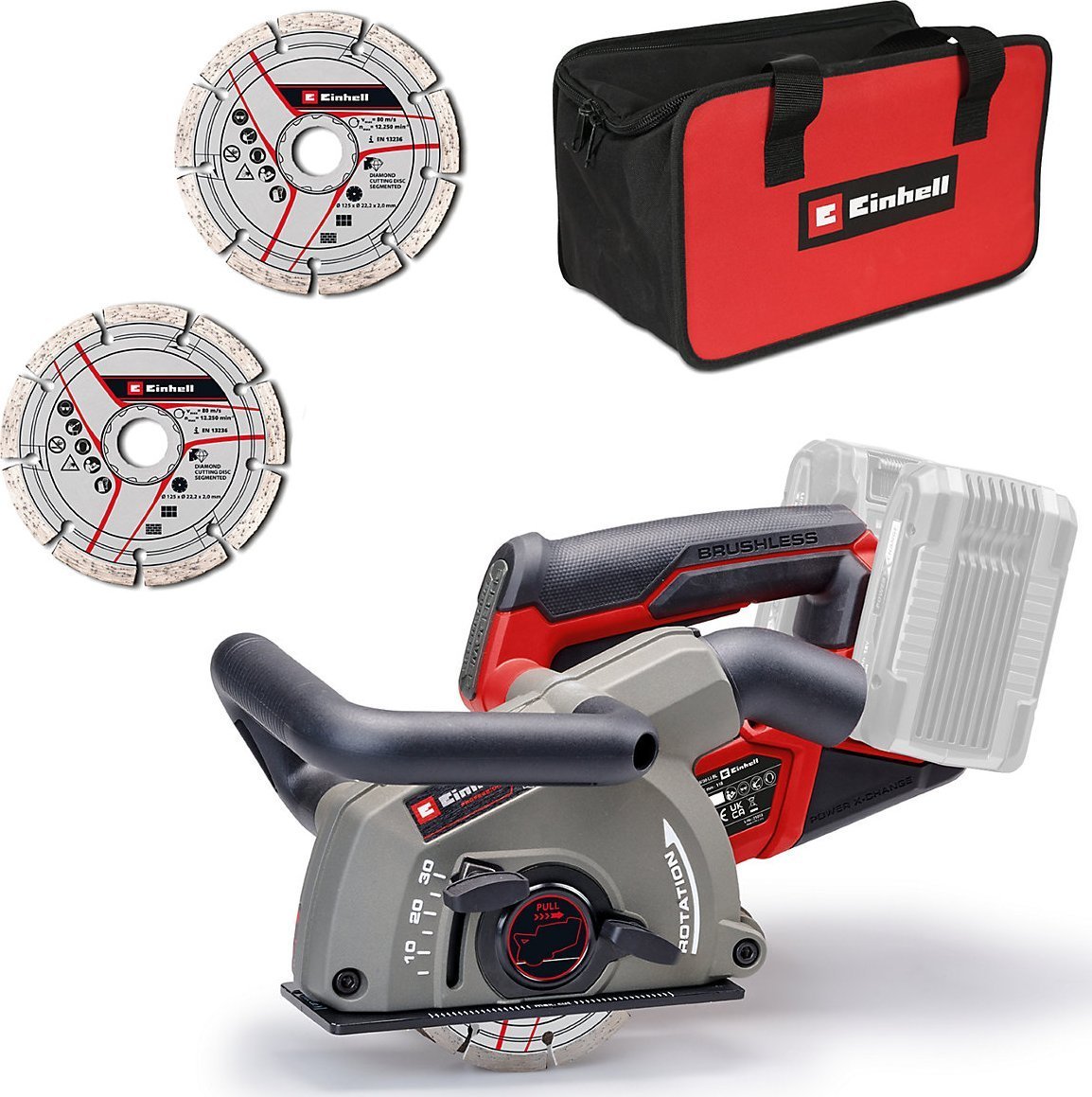 Einhell Professional Akku-Mauernutfräse TP-MA 36/30 Li