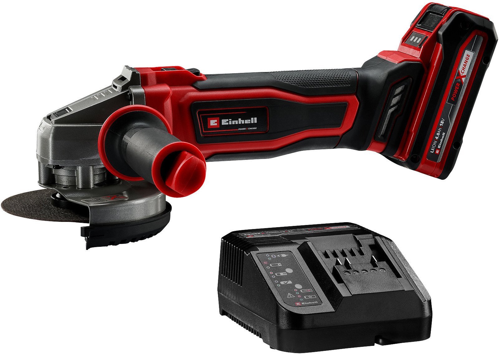 Einhell Leņķa slīpmašīna bezvadu TE-AG 18/125-2