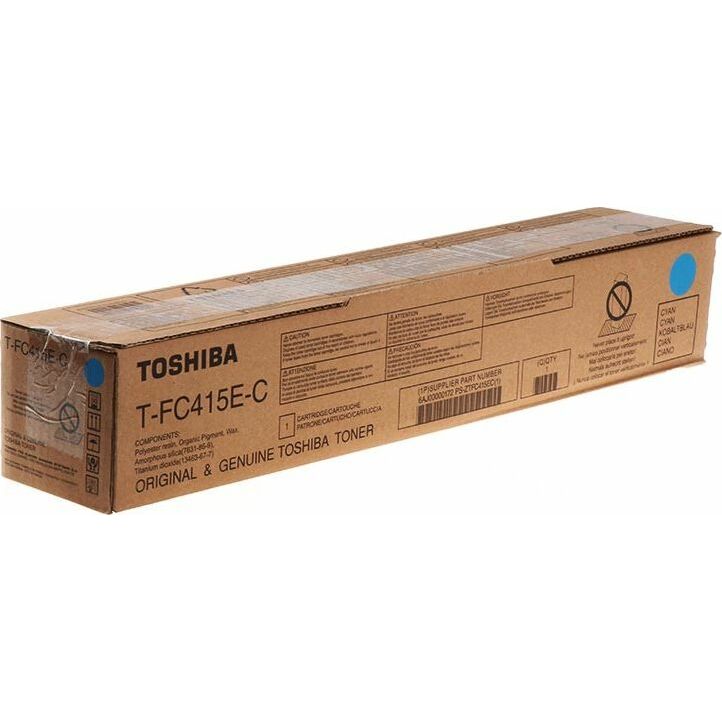 Toner Toshiba T-FC415E Cyan Oriģināls (6AJ00000172)