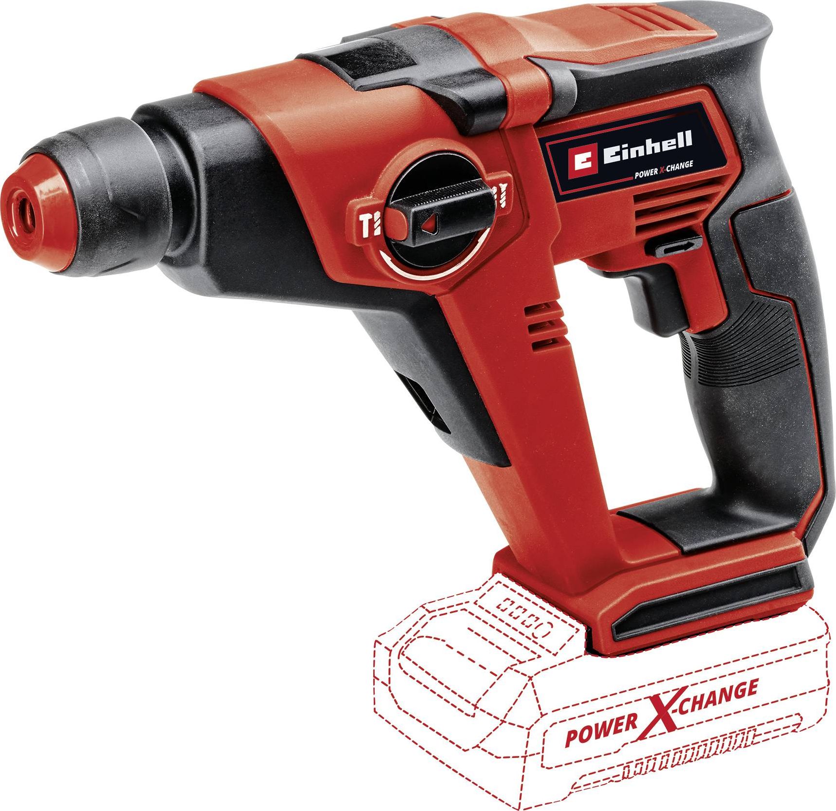 Einhell Power X-Change Akku-Bohrhammer TE-HD 18/12
