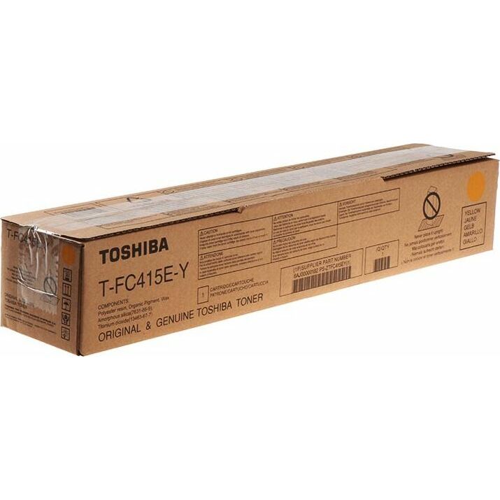Toner Toshiba T-FC415E Yellow Oriģināls (6AJ00000182)