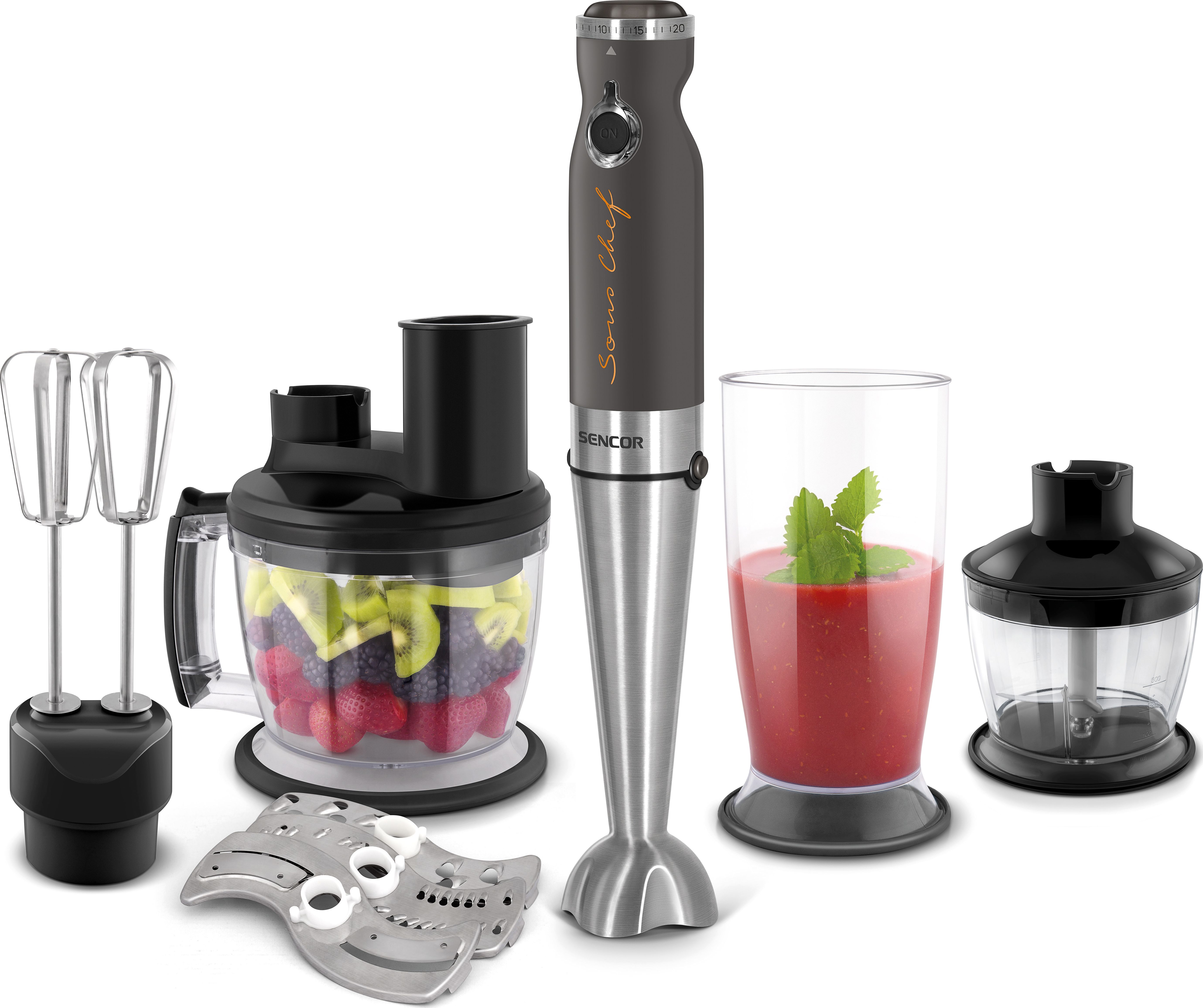 Sencor SHB 5501CH-EUE3 Rokas blenderis 9in1