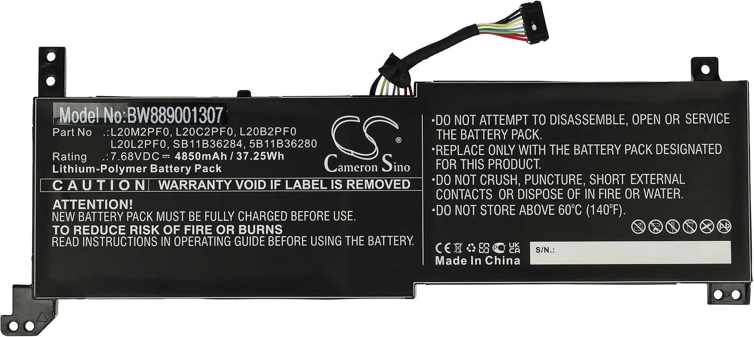 Lenovo klēpjdatora akumulators 38Wh 7.68V