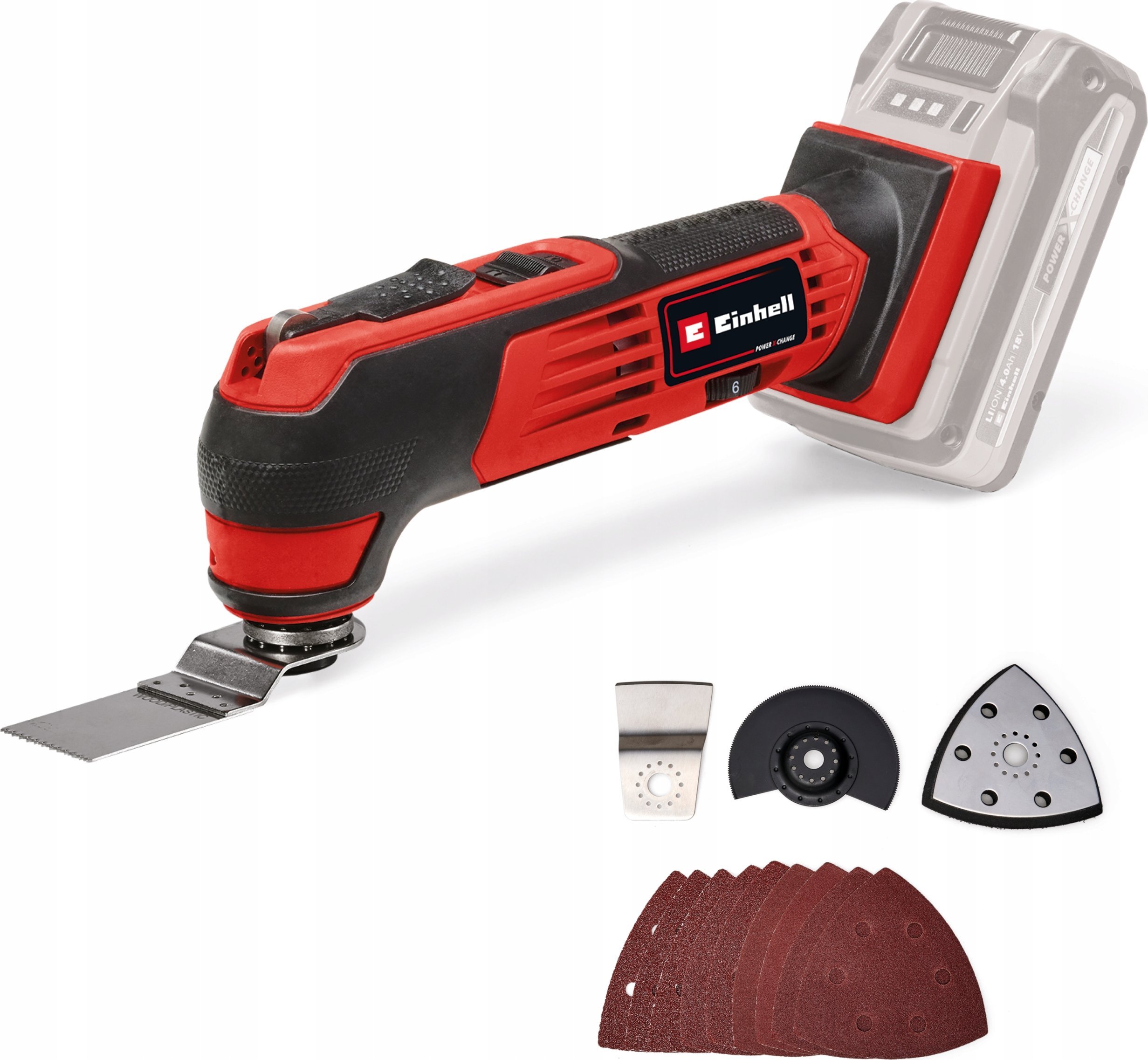 Einhell Power X-Change Akku-Multifunktions-Werkzeug TE-MG 18/1