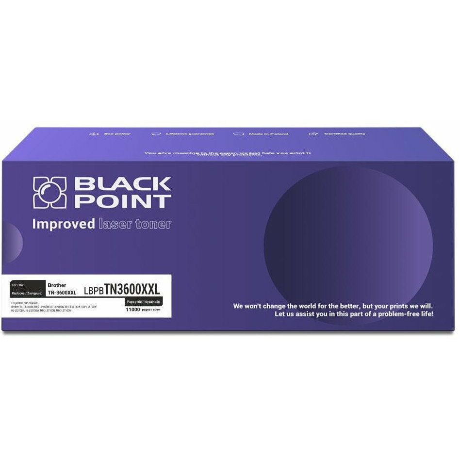Black Point [LBPBTN3600XXL] Tonera kasetne BP