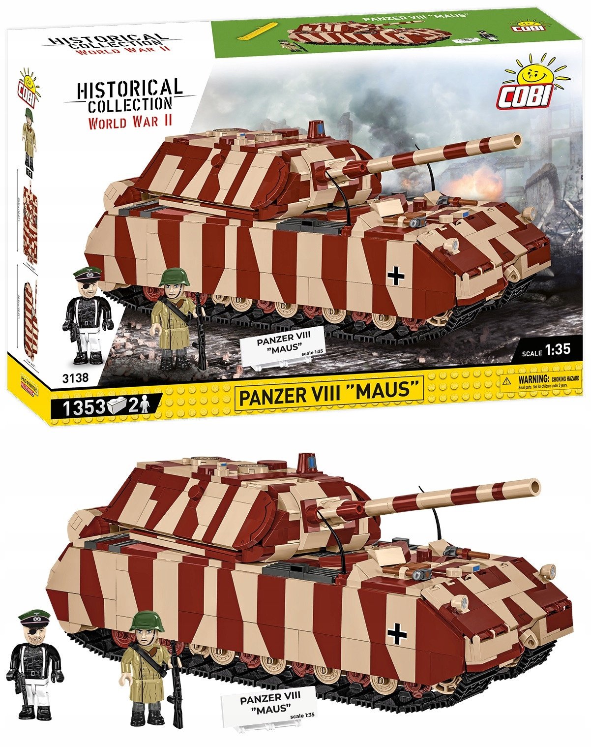 COBI Panzer VIII Maus (Maßstab 1:35)