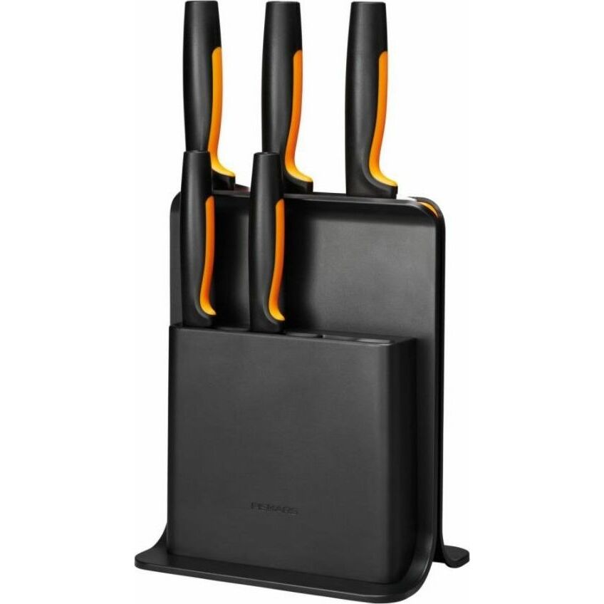 Fiskars 5 nažu komplekts ar turētāju